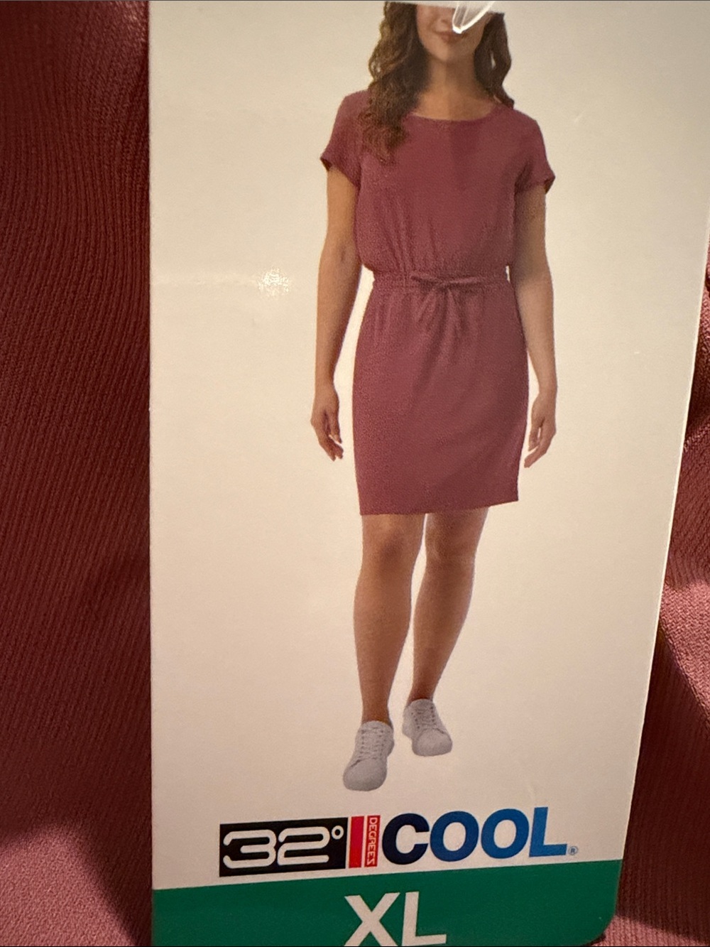 NWT 32 Degrees Dress Deco Rose M, XL